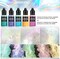 Pixiss Iridescent Alcohol Inks Set, 5 Highly Saturated Mythical Alcohol Inks for Resin
